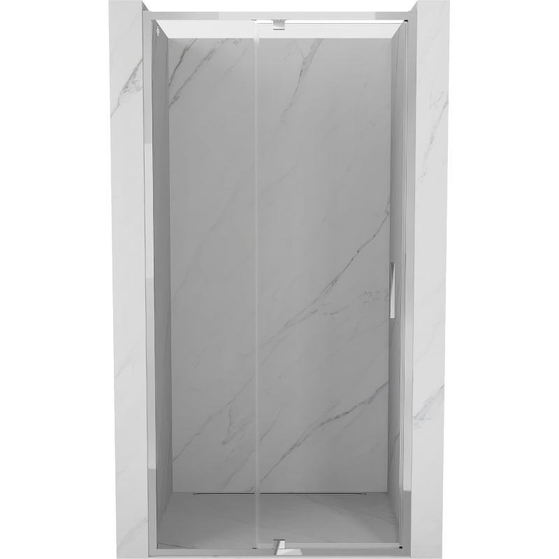 Mexen Exo sprchové dvere otváracie 95 cm, priehľadné, chróm - 819-095-000-01-00