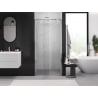 Mexen Exo sprchové dvere otočné 100 cm, transparentné, chróm - 819-100-000-01-00
