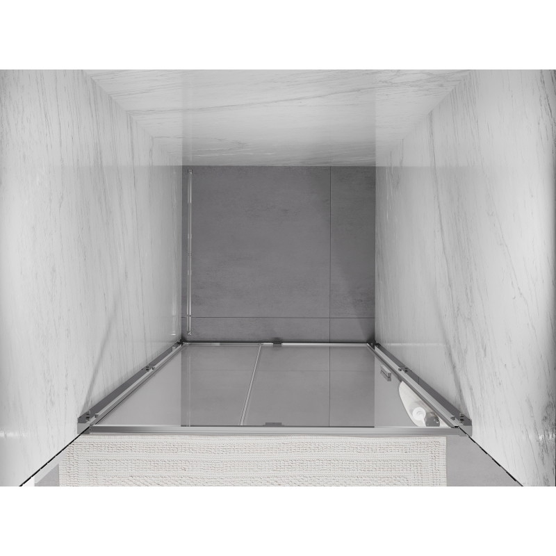 Mexen Exo-R sprchové dvere otočné 110 cm, transparentné, chróm - 819-110-000-01-00