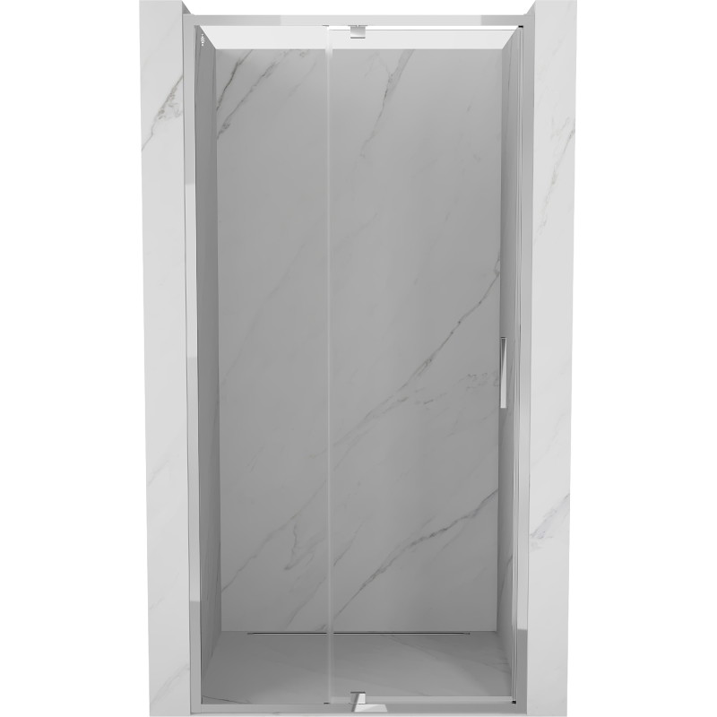 Mexen Exo-R sprchové dvere s pántom 115 cm, priehľadné, chróm - 819-115-000-01-00