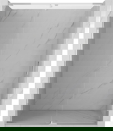 Mexen Exo sprchové dvere výklopné 130 cm, transparentné, chróm - 819-130-000-01-00