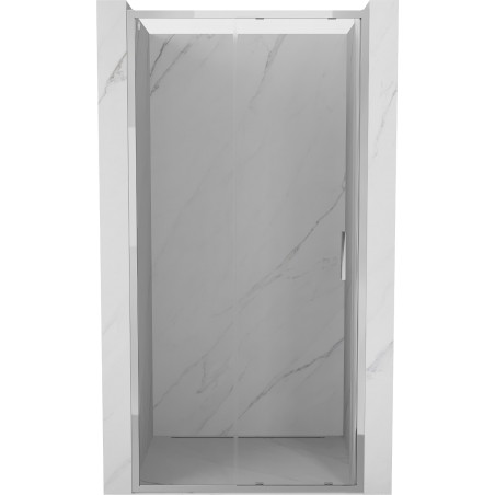 Mexen Exo-S posuvné sprchové dvere 100 cm, transparentné, chróm - 8151-100-000-01-00
