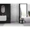 Mexen Exo-S posuvné sprchové dvere 100 cm, transparentné, chróm - 8151-100-000-01-00