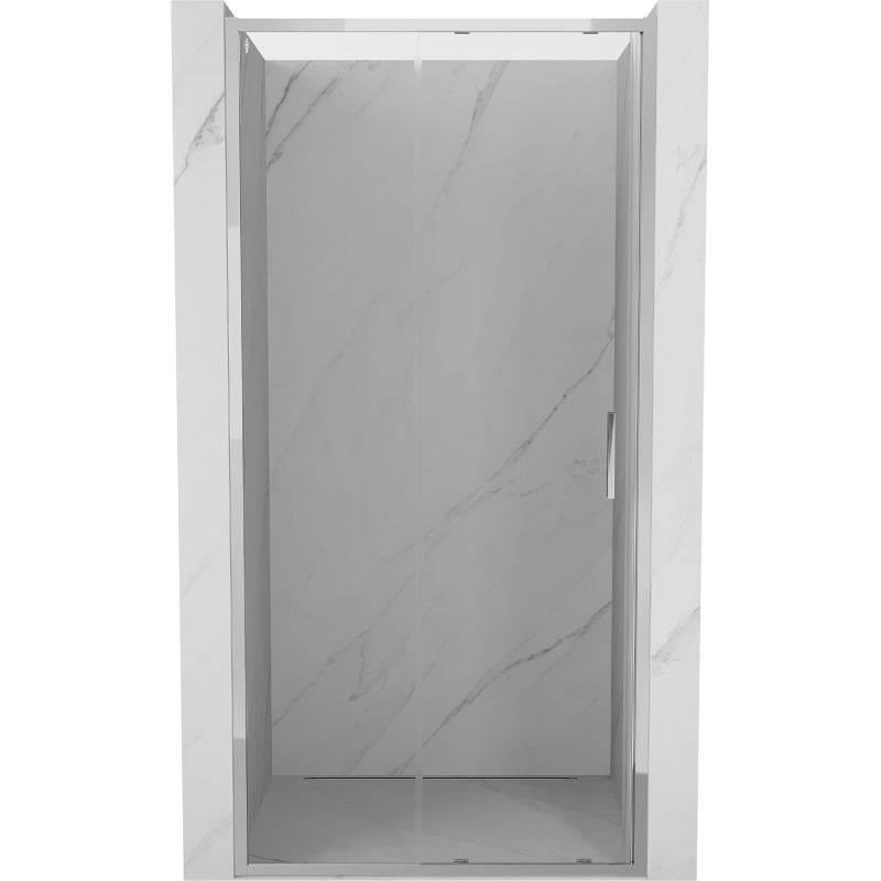 Mexen Exo-S posuvné sprchové dvere 110 cm, transparentné, chróm - 8151-110-000-01-00