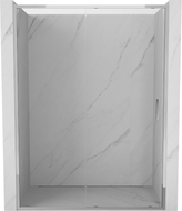Mexen Exo-S posuvné sprchové dvere 140 cm, priehľadné, chróm - 8151-140-000-01-00
