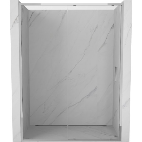 Mexen Exo-S posuvné sprchové dvere 150 cm, transparentné, chróm - 8151-150-000-01-00