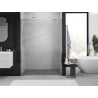 Mexen Exo-S posuvné sprchové dvere 160 cm, transparentné, chróm - 8151-160-000-01-00