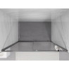 Mexen Exo-S posuvné sprchové dvere 150 cm, transparentné, chróm - 8151-150-000-01-00