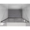 Mexen Exo-S posuvné sprchové dvere 160 cm, transparentné, chróm - 8151-160-000-01-00