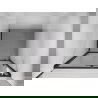 Mexen Exo posuvné sprchové dvere 95 cm, transparentné, čierne - 8151-095-000-70-00