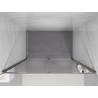 Mexen Exo-R Sprchové dvere otvárateľné 140 cm, transparentné, chróm - 819-140-000-01-00