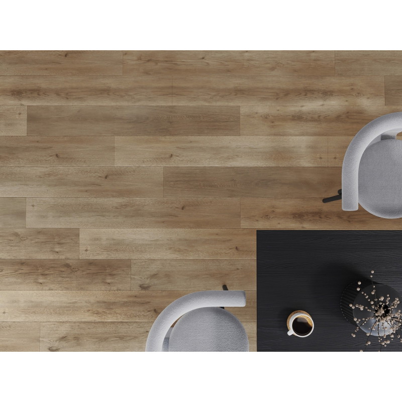 Mexen Spirit Lake Vinylové panely 1227 x 187 mm LVT Dryback 2,5 mm, podložka PVC, 4 V-drážka, Dub