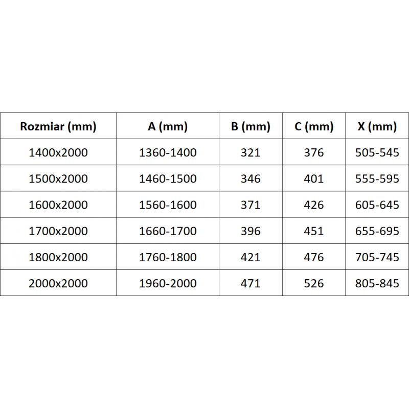 Mexen Velar Duo posuvné sprchové dvere 170 cm, matné, zlaté kartáčované - 871-170-000-32-55