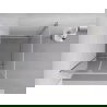 Mexen Exo skladací sprchový kút 90 x 90 cm, transparentný, chróm - 816-090-090-01-00
