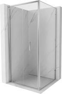 Mexen Exo skladací sprchový kút 90 x 90 cm, transparentný, chróm - 816-090-090-01-00