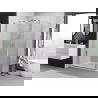 Mexen Exo skladaný sprchový kút 80 x 70 cm, transparentný, chróm - 816-080-070-01-00