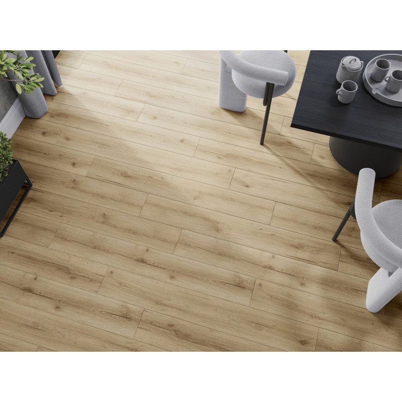Mexen Sun Valley vinylové panely 1227 x 187 mm LVT Dryback 2,5 mm, podložka PVC, 4 V-drážka, Dub - F1306-1227-187-255-4V1-01
