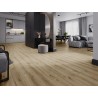 Mexen Sun Valley vinylové panely 1227 x 187 mm LVT Dryback 2,5 mm, podložka PVC, 4 V-drážka, Dub - F1306-1227-187-255-4V1-01