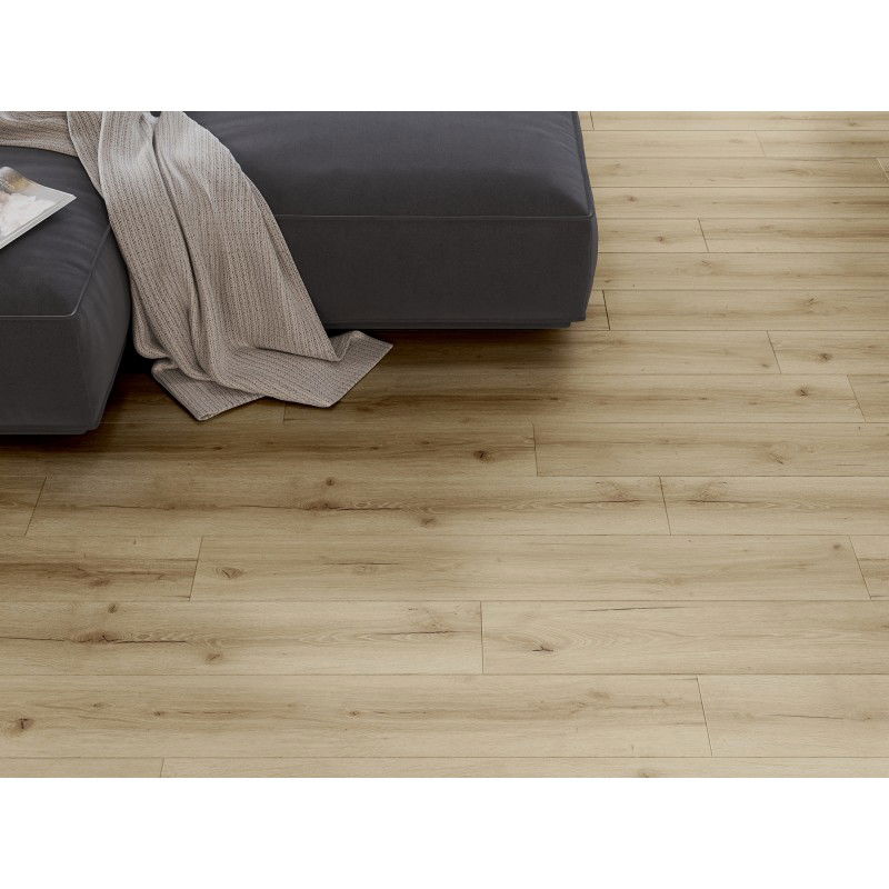 Mexen Sun Valley vinylové panely 1227 x 187 mm LVT Dryback 2,5 mm, PVC podložka, 4 V-drážka, Dub - F1306-1227-187-255-4V1-01