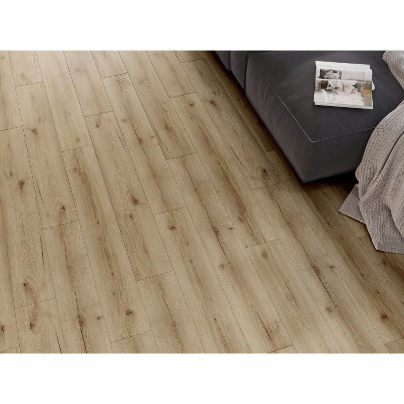 Mexen Sun Valley vinylové panely 1227 x 187 mm LVT Dryback 2,5 mm, PVC podložka, 4 V-drážka, Dub - F1306-1227-187-255-4V1-01