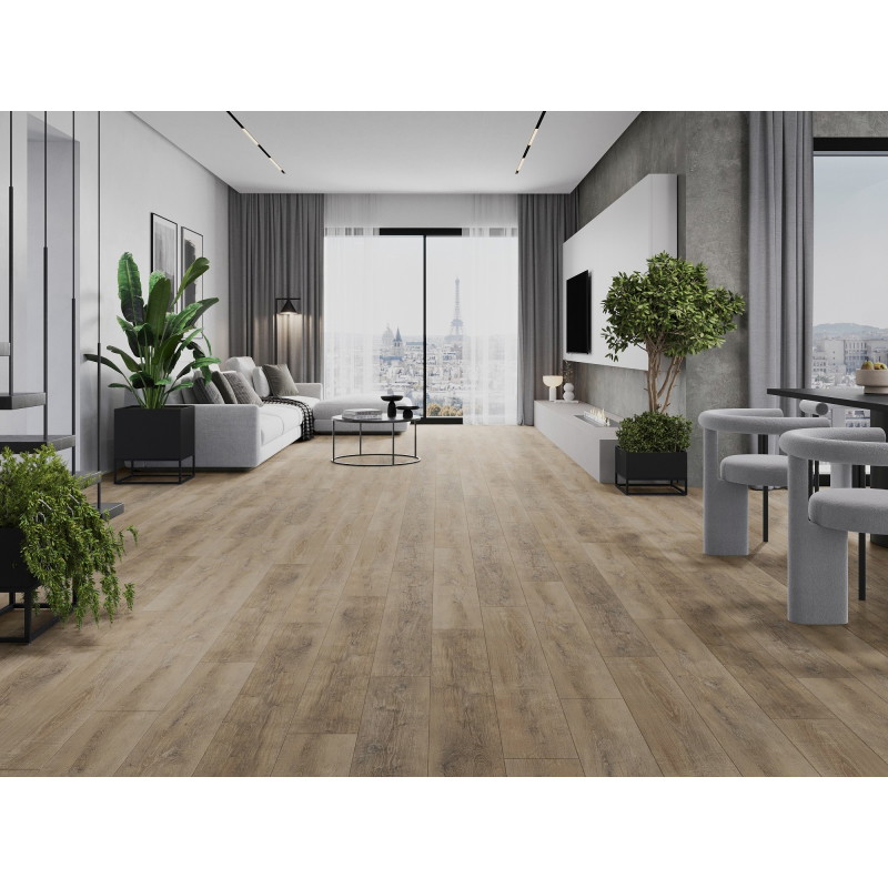 Mexen Casa Grande vinylové panely 1227 x 187 mm LVT Dryback 2,5 mm, PVC podložka, 4 V-spára, dub - F1314-1227-187-255-4V1-01