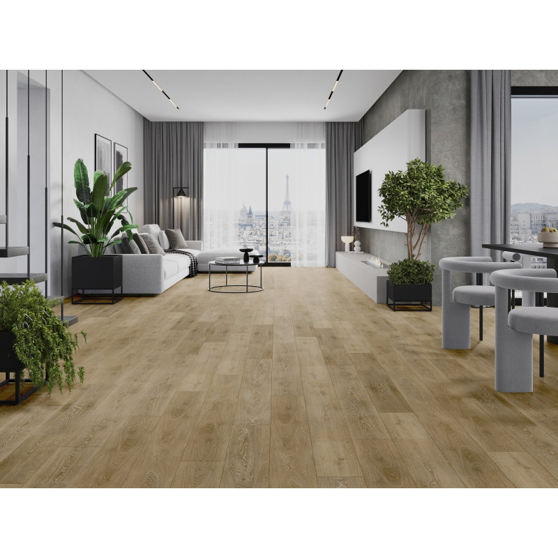Mexen Alabama vinylové panely 1227 x 187 mm LVT Dryback 2,5 mm, PVC podložka, 4 V-spára, Dub - F1319-1227-187-255-4V1-01