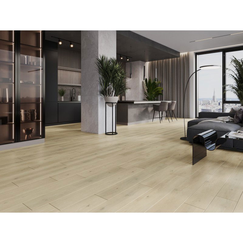 Mexen Calera vinylové panely 1227 x 187 mm LVT Dryback 2,5 mm, podklad PVC, 4 V Fuga, Dub - F1320-1227-187-255-4V1-01