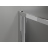Mexen Exo-F skladacie sprchové dvere 65 cm, transparentné, chróm - 816-065-000-01-00