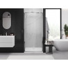 Mexen Exo-B Duo dvojité sprchové dvere 90 cm, priehľadné, chróm - 814-090-000-01-00