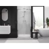 Mexen Exo skladacie sprchové dvere 85 cm, transparentné, chróm - 816-085-000-01-00