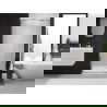 Mexen Exo sprchové dvere výklopné 100 cm, transparentné, chróm - 817-100-000-01-00