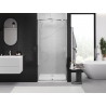 Mexen Exo-R otváracie sprchové dvere 95 cm, transparentné, chróm - 819-095-000-01-00
