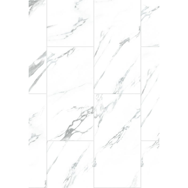 Mexen Glacier White vinylové panely 610 x 305 mm LVT Dryback 2,5 mm, podklad, 4 V-Fuga, Jazz White - F1451-0610-305-255-4V1-01