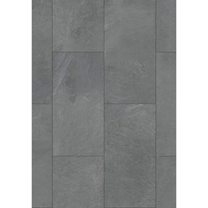 Mexen Grey Dark vinylové panely 610 x 305 mm LVT Dryback 2,5 mm, PVC podložka, 4-stranná V-drážka, bridlica