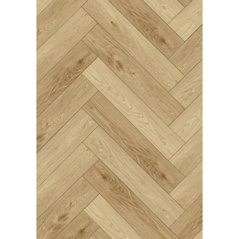 Mexen Anniston vinylové panely chevron 570 x 95 mm LVT Dryback 2,5 mm, podklad PVC, 4 V-Drážka, Dub - F1471-0570-095-255-4V1-01