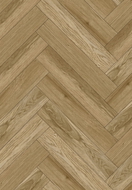 Mexen Manhattan vinylové panely rybia kosť 570 x 95 mm LVT Dryback 2,5 mm, podklad PVC, 4 V-Drážka, Dub