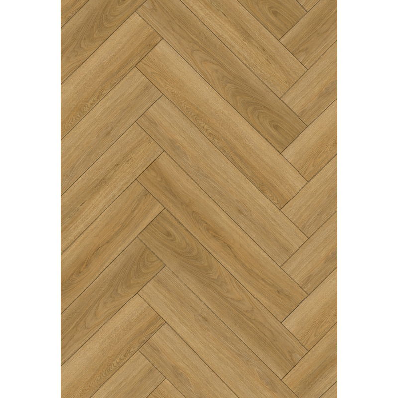 Mexen Chattanooga  vinylové panely chevron 570 x 95 mm LVT Dryback 2,5 mm, PVC podklad, 4 V-drážka, Dub