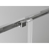 Mexen Exo-S posuvné sprchové dvere 100 cm, transparentné, chróm - 8151-100-000-01-00