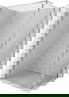 Mexen Exo sprchový kút výklopný 90 x 70 cm, transparentný, chróm - 817-090-070-01-00