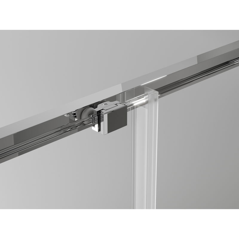 Mexen Exo sprchové dvere posuvné 150 cm, transparentný, chróm - 8151-150-000-01-00