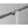 Mexen Exo-S posuvné sprchové dvere 160 cm, transparentné, chróm - 8151-160-000-01-00