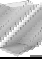 Mexen Exo výklopná sprchová kabína 85 x 100 cm, priehľadná, chróm - 817-085-100-01-00