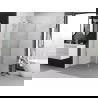 Mexen Exo sprchový kút otvárací 85 x 85 cm, priehľadný, chróm - 817-085-085-01-00