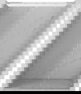 Mexen Exo dvojité posuvné sprchové dvere 130 cm, transparentné, chróm - 8152-130-000-01-00