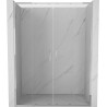 Mexen Exo-S Duo dvojité posuvné sprchové dvere 140 cm, transparentné, chróm - 8152-140-000-01-00