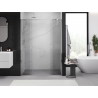 Mexen Exo-S Duo dvojité posuvné sprchové dvere 160 cm, priehľadné, chróm - 8152-160-000-01-00