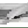Mexen Exo dvojité posuvné sprchové dvere 190 cm, transparentné, čierne - 8152-190-000-70-00