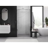 Mexen Exo-BR sprchové dvere otočné 60 cm, priehľadné, chróm - 8181-060-000-01-00
