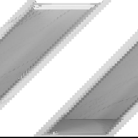 Mexen Exo sprchové dvere s otváraním 70 cm, priehľadné, chróm - 8181-070-000-01-00