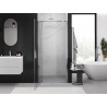 Mexen Exo-BR otváracie sprchové dvere 85 cm, transparentné, chróm - 8181-085-000-01-00